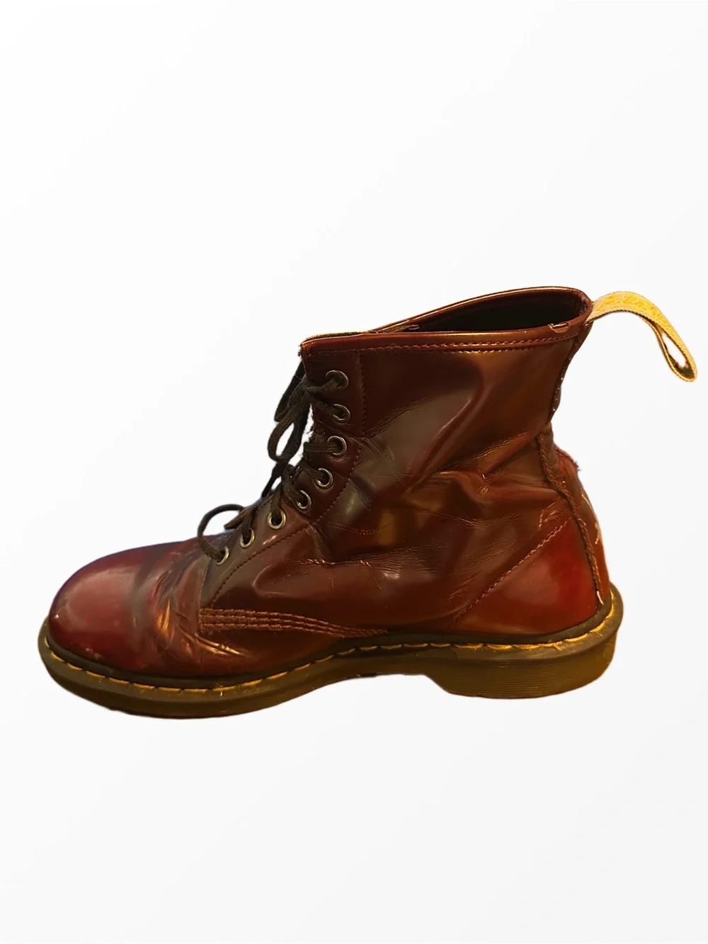 Dr. Martens 1460 Cherry Classic Vegan Leather Boots